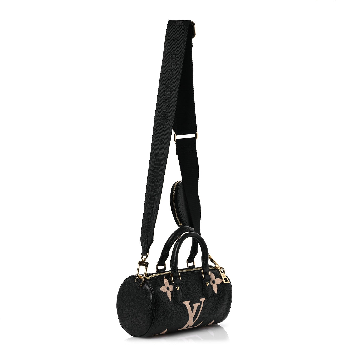 Louis Vuitton Empreinte Monogram Giant Papillon BB Black Beige 3 of 9