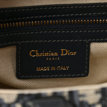 Christian Dior Oblique Saddle Bag Blue 6 of 11