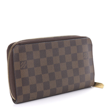 Louis Vuitton Damier Ebene Zippy Organizer Wallet 3 of 9