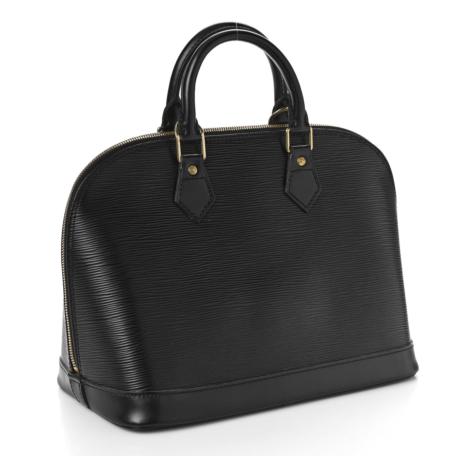 Louis Vuitton Epi Alma PM Black 2 of 7