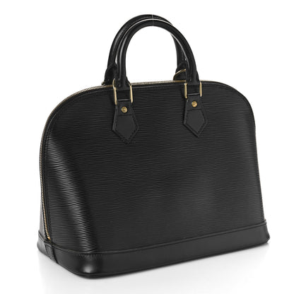 Louis Vuitton Epi Alma PM Black 2 of 7