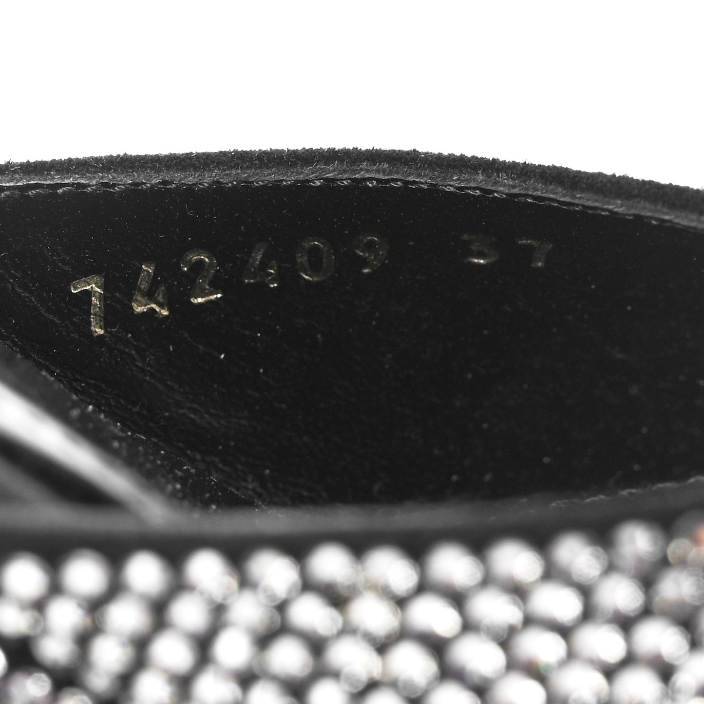 Strass Suede Camden 160mm Platform Pumps 37 Silver