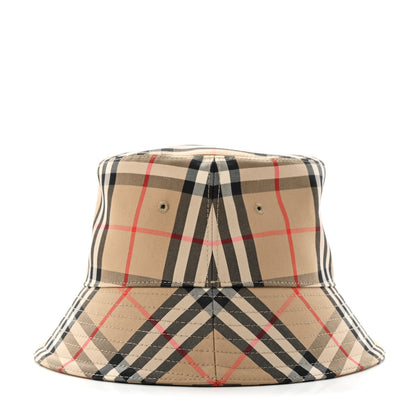 Burberry Technical Cotton Vintage Check Bucket Hat M Archive Beige 5 of 9