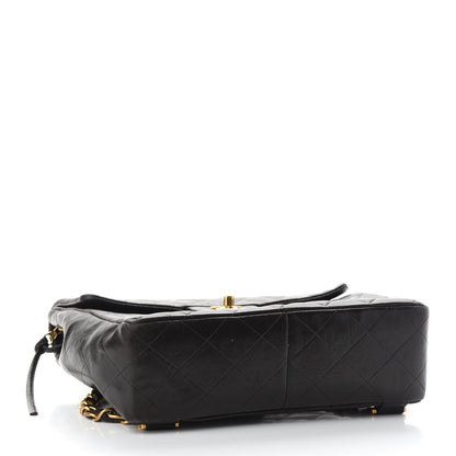 Chanel Lambskin Quilted Backpack Brown 3 of 9