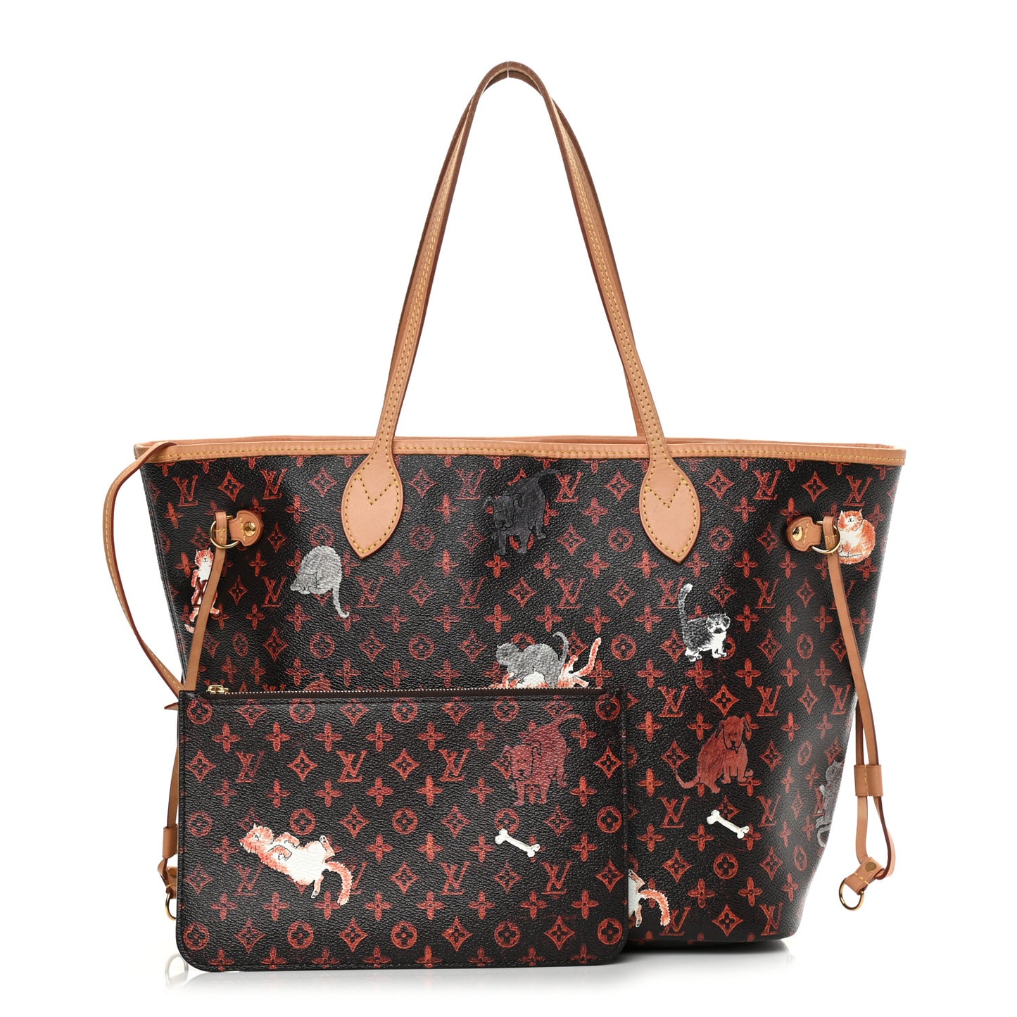 Catogram Neverfull MM Marron