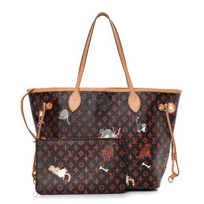 Louis Vuitton Catogram Neverfull MM Marron 1 of 16