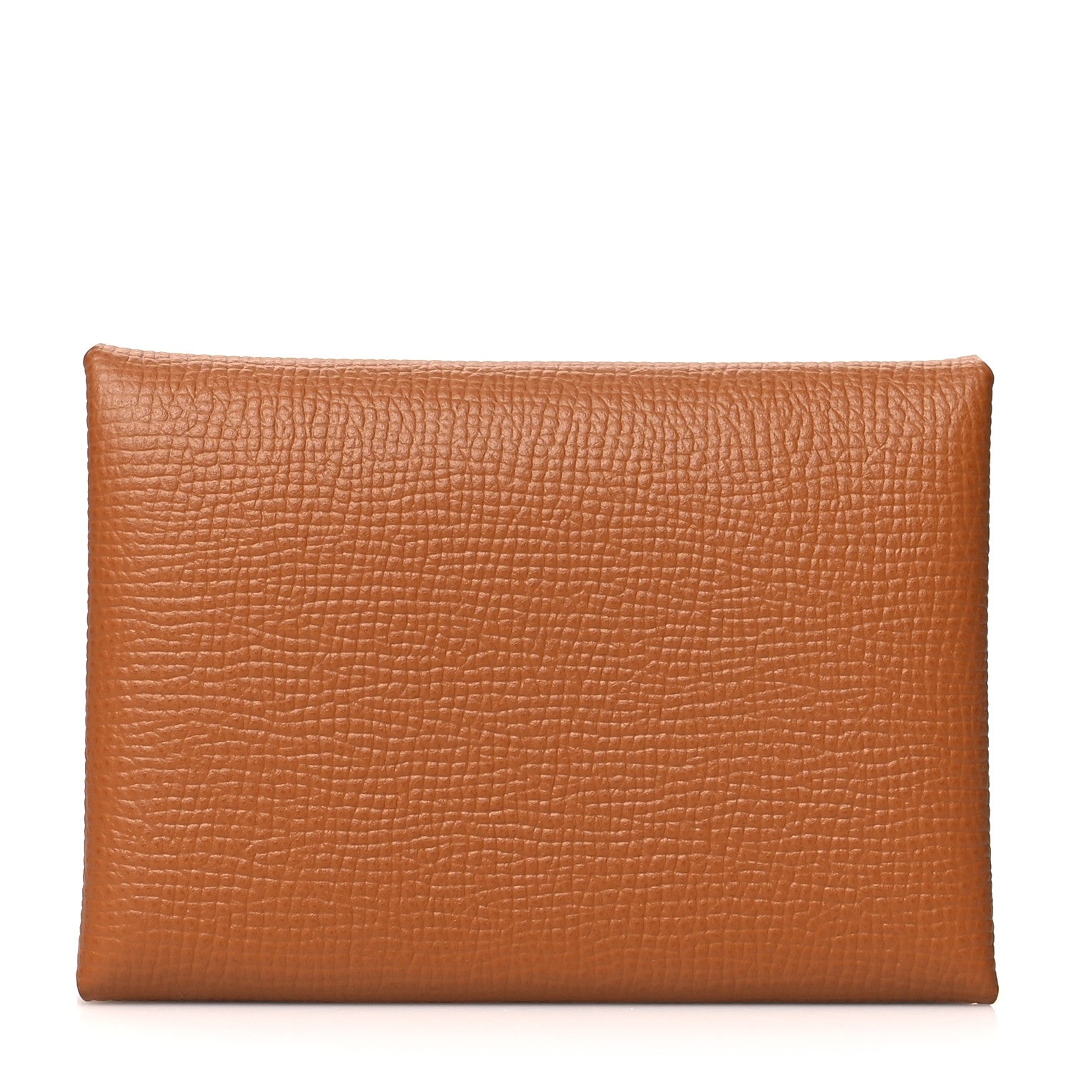 Hermes Epsom Calvi Duo Card Case Gold 1 of 9