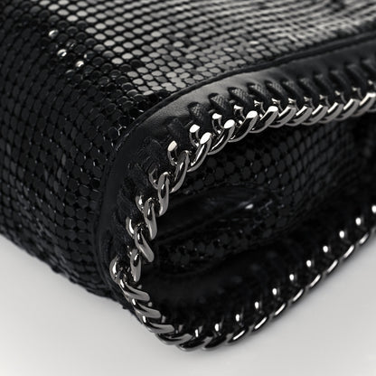 Stella McCartney Crystal Stones Tiny Fold Over Falabella Black 11 of 11