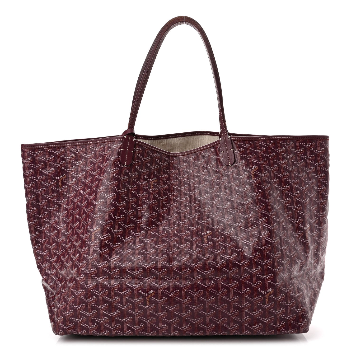 Goyard Goyardine Saint Louis GM Bordeaux 3 of 12