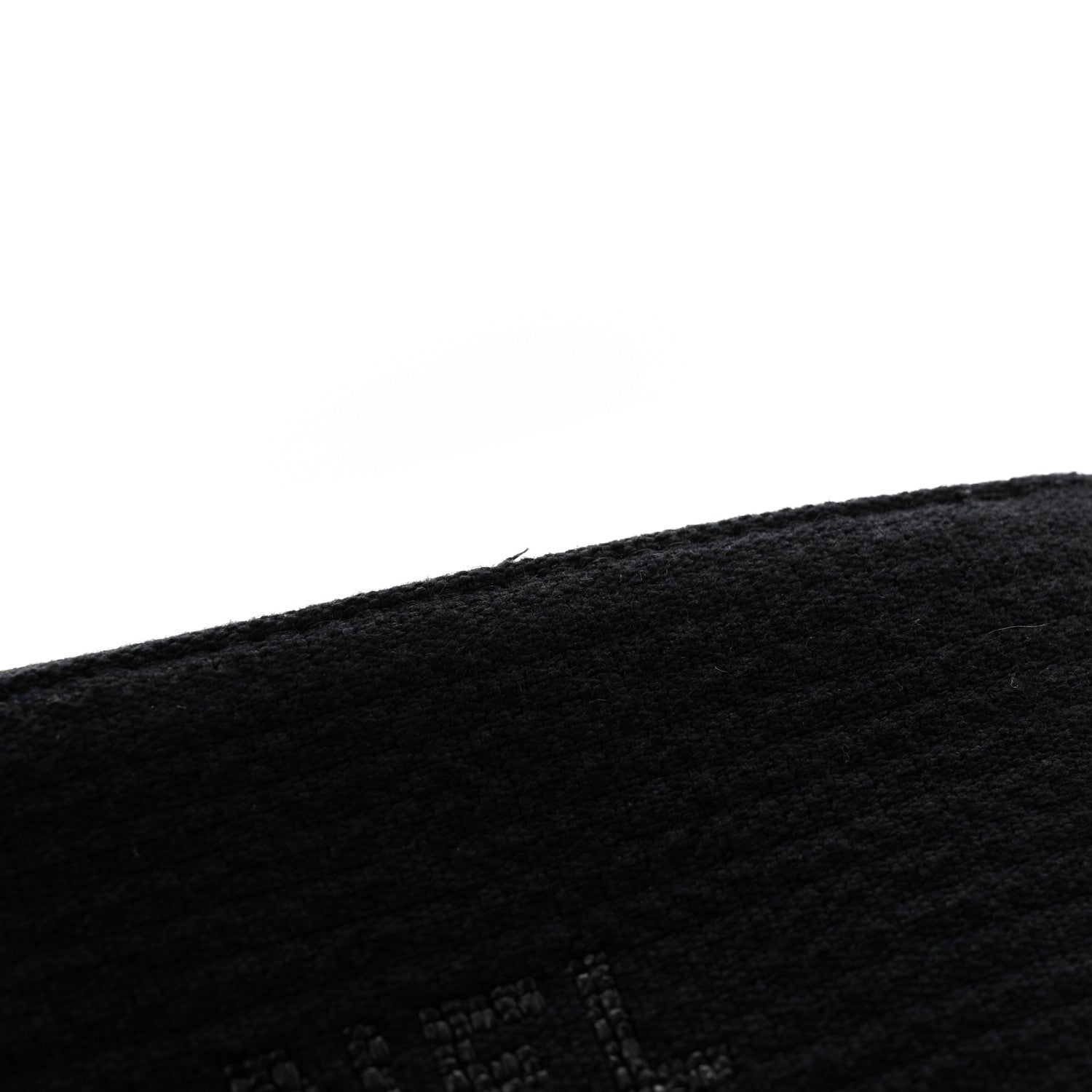 Chanel Mixed Fibers Small Deauville Pouch Black 9 of 9