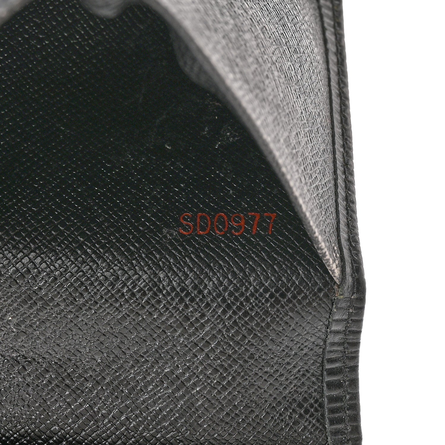 Louis Vuitton Epi Checkbook Cover Black 7 of 12