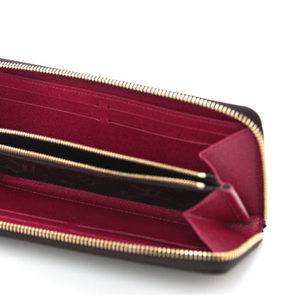 Louis Vuitton Monogram Clemence Wallet Fuchsia 5 of 12