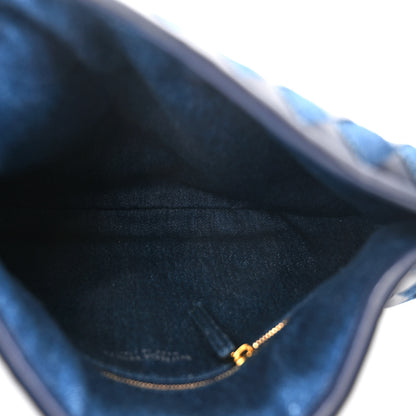 Bottega Veneta Denim Calfskin Intrecciato Small Hop Abyss Indigo 4 of 9