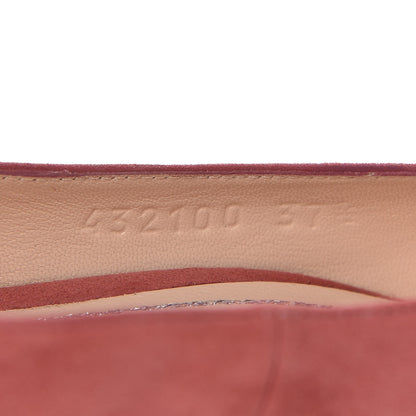 Gucci Suede Dionysus Pumps 37.5 Lipstick Rose 10 of 11