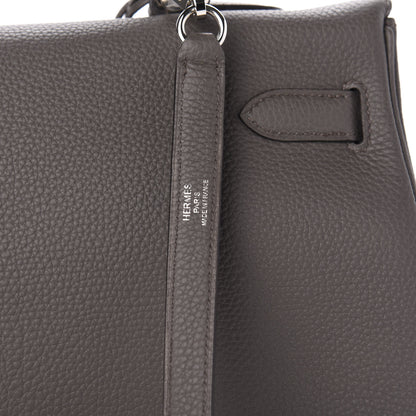 Hermes Togo Kelly Retourne 35 Etain 8 of 12