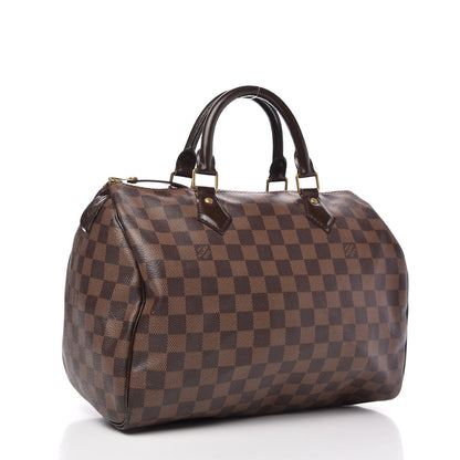 Louis Vuitton Damier Ebene Speedy 30 3 of 10