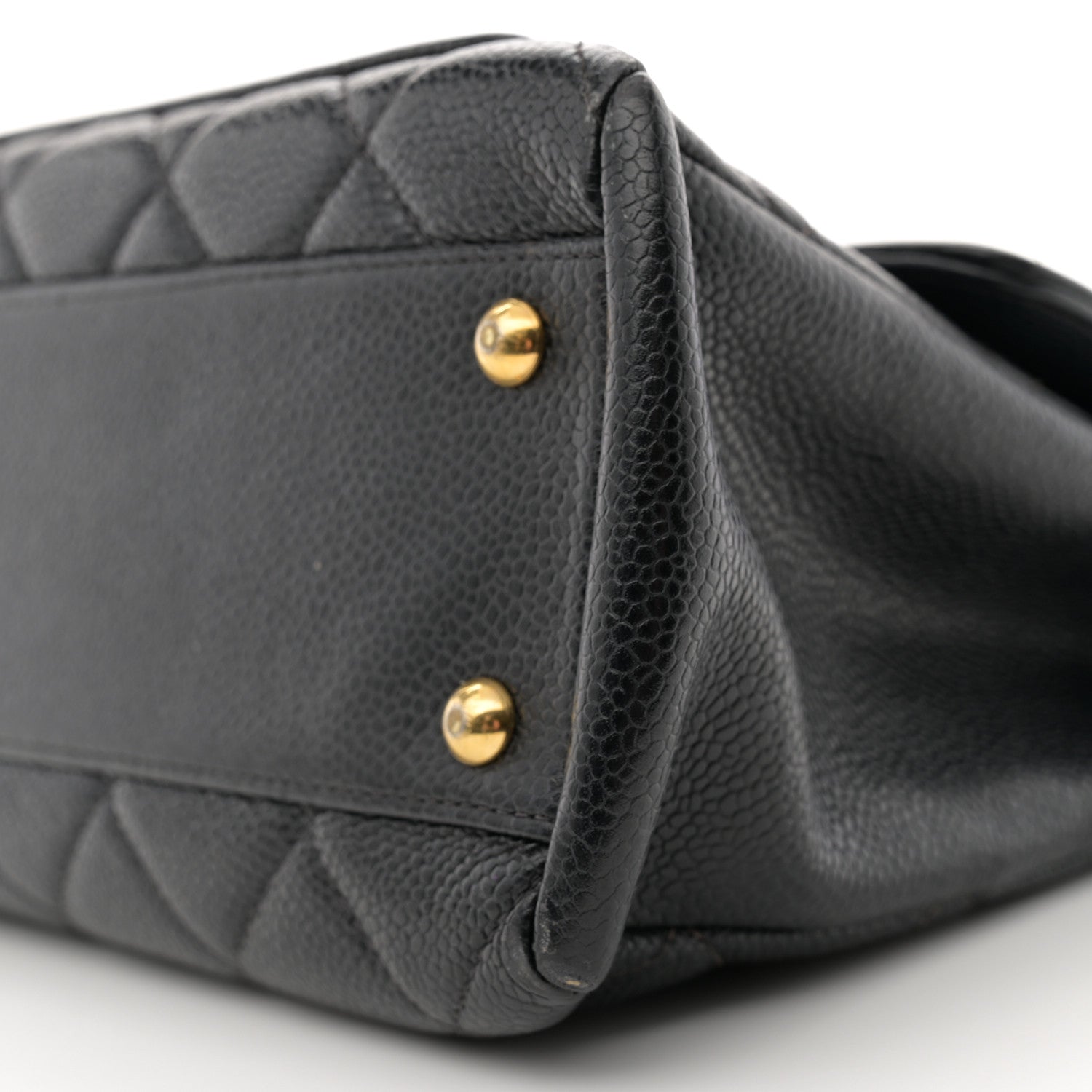 Chanel Caviar Quilted Medium Single Flap Black 10 of 11