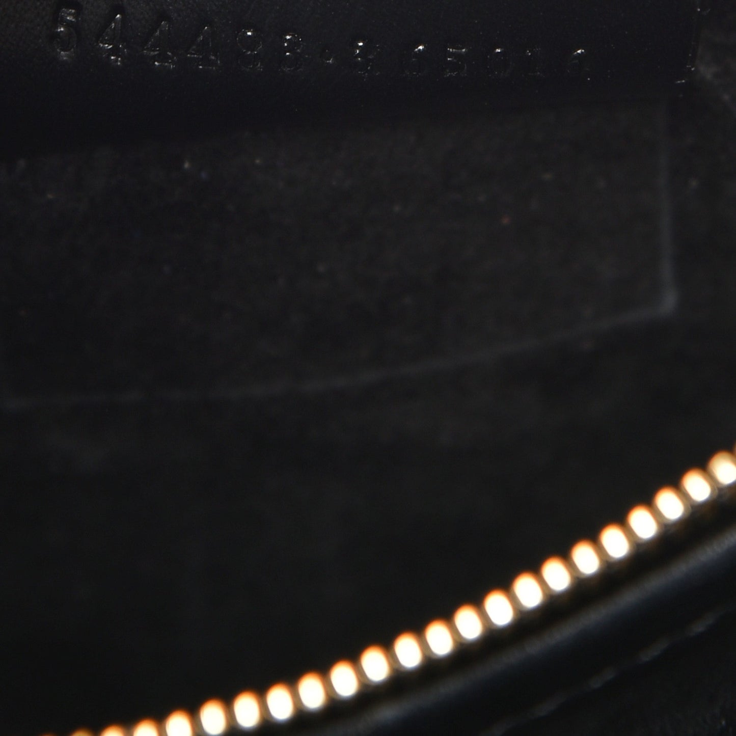 Calfskin Studded Small Heroine Black