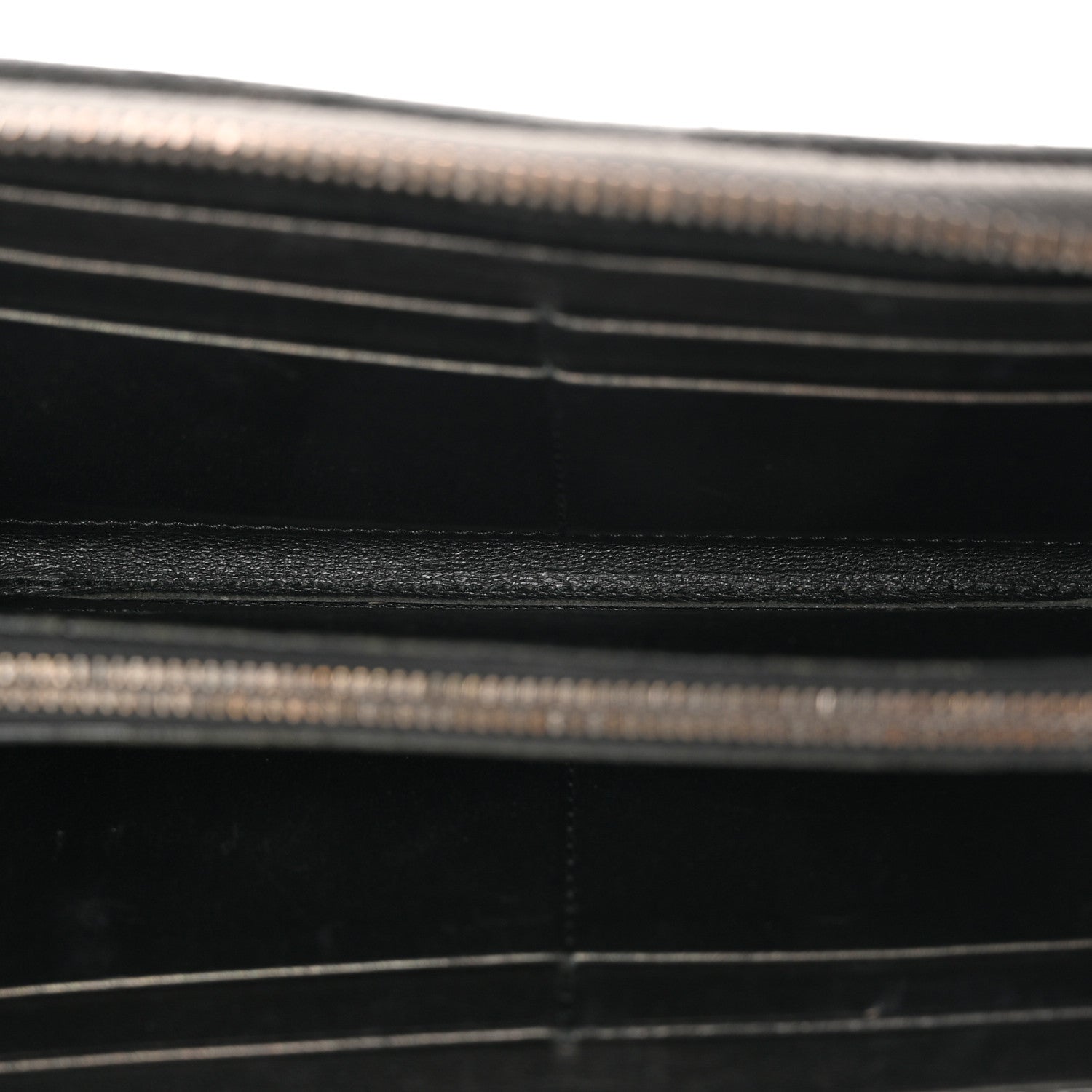 Bottega Veneta Nappa Bubble Quilted Zip Around Wallet Black 5 of 12