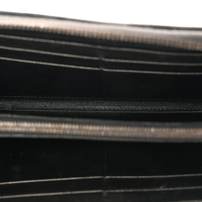 Bottega Veneta Nappa Bubble Quilted Zip Around Wallet Black 5 of 12