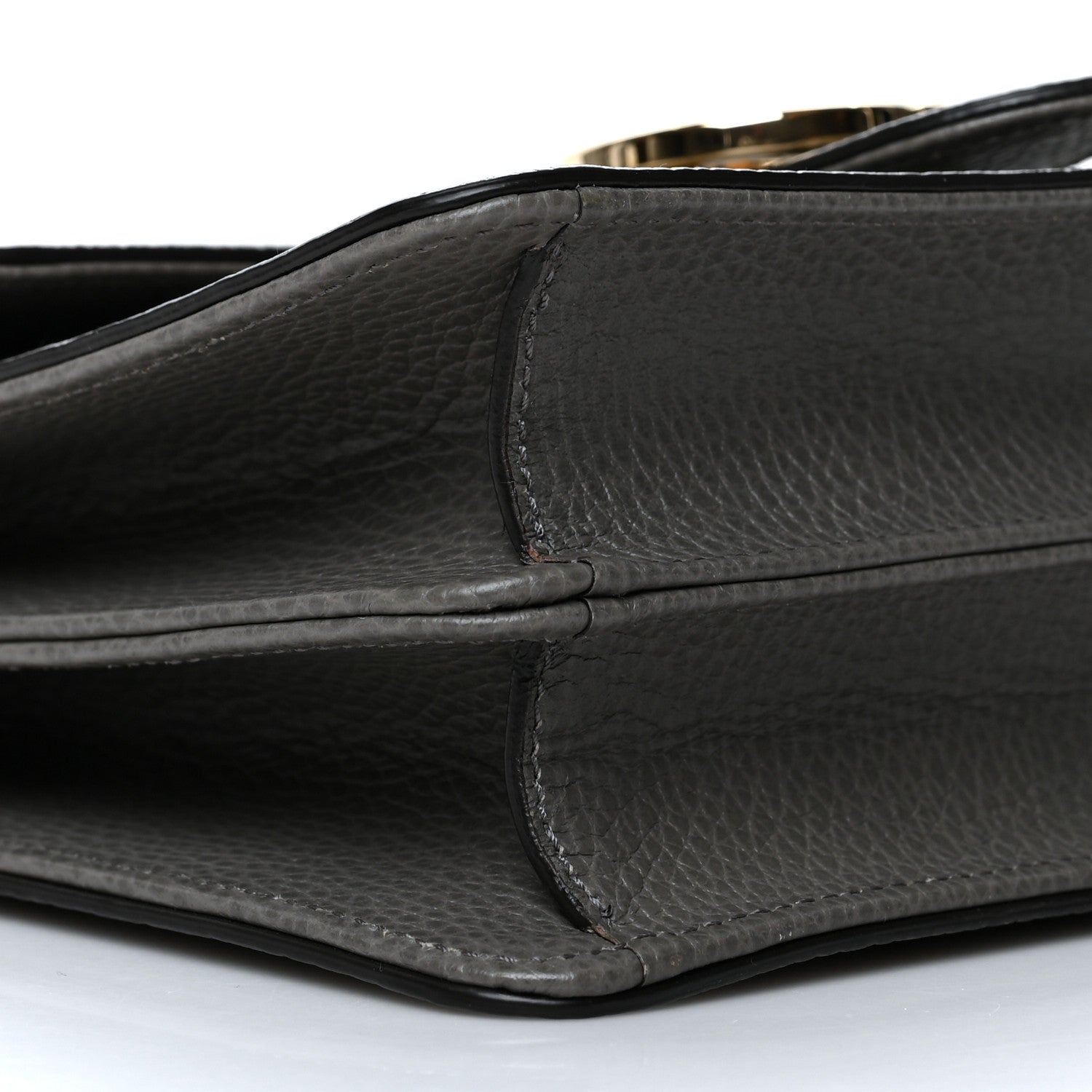 Gucci Dollar Calfskin Small Interlocking G Shoulder Bag Loess 11 of 12