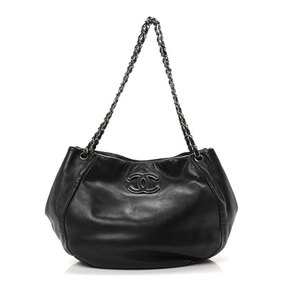 Chanel Lambskin Sensual Hobo Black 1 of 10