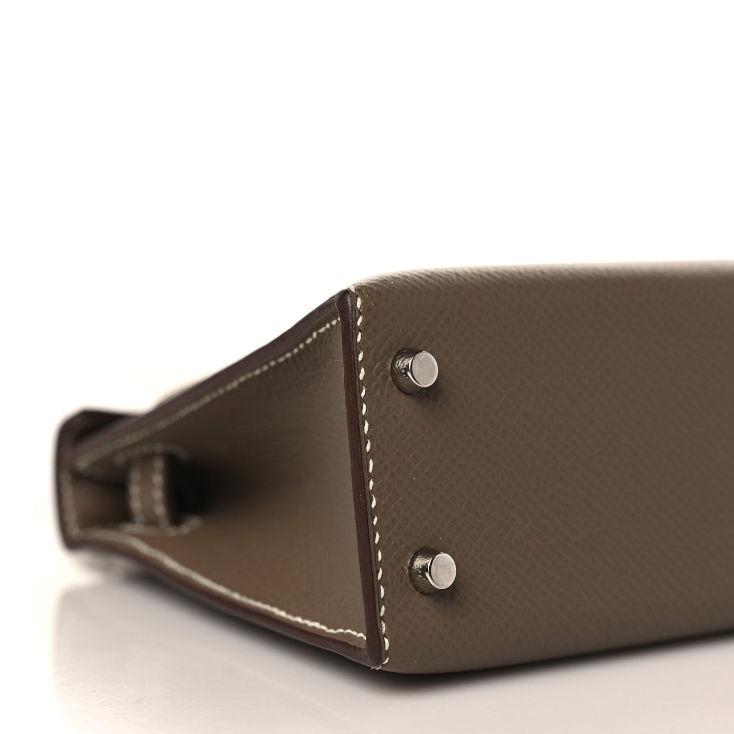 Epsom Mini Kelly Sellier 20 Etoupe