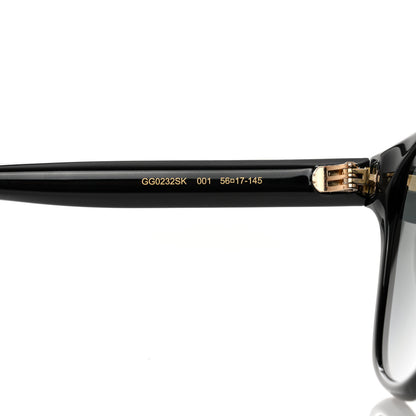 Gucci Round Frame Star Sunglasses GG0232SK Black 6 of 8