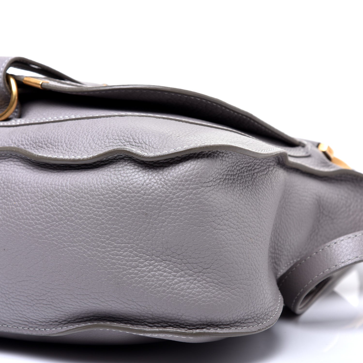Chloe Calfskin Medium Marcie Satchel Cashmere Grey 7 of 11