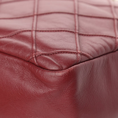 Chanel Calfskin Diamond Debossed Large Cosmos Flap Red 11 of 15