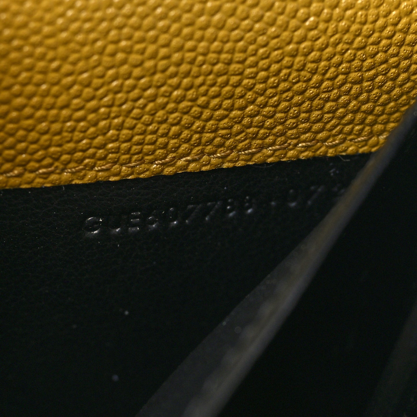 Grain De Poudre Monogram Uptown Chain Wallet Olive