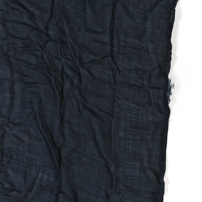 Christian Dior Wool Silk Oblique Shawl Black 3 of 3