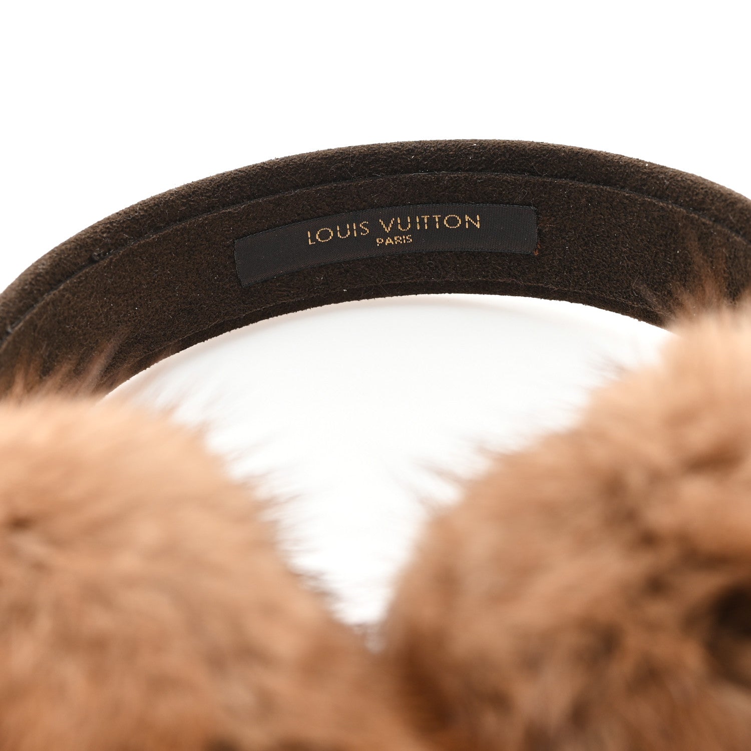 Louis Vuitton ブラウン カチューシャ Louis Vuitton Mink Monogram Earmuffs Brown 1876181 – FASHIONPHILE