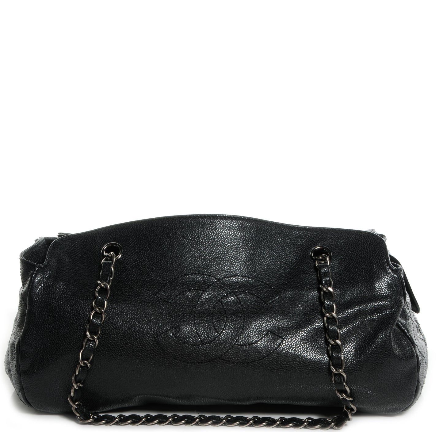 Caviar 31 CC Shoulder Bag Black