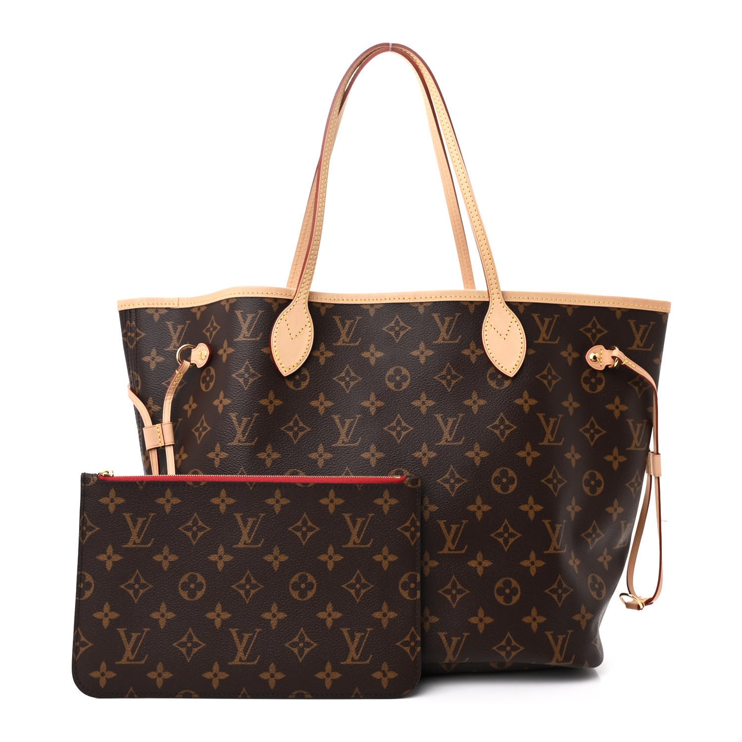 Monogram Neo Neverfull MM Cherry