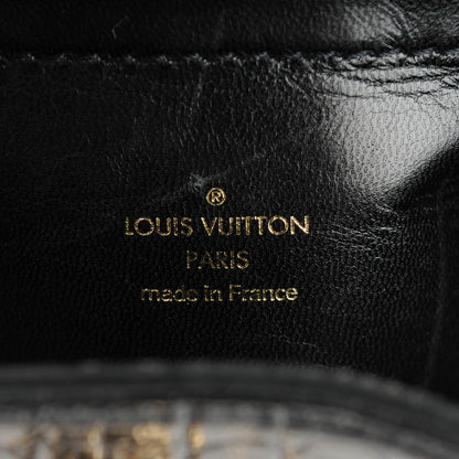 Louis Vuitton Alligator Monogram Charms Linda Scarf Bag Black 6 of 7