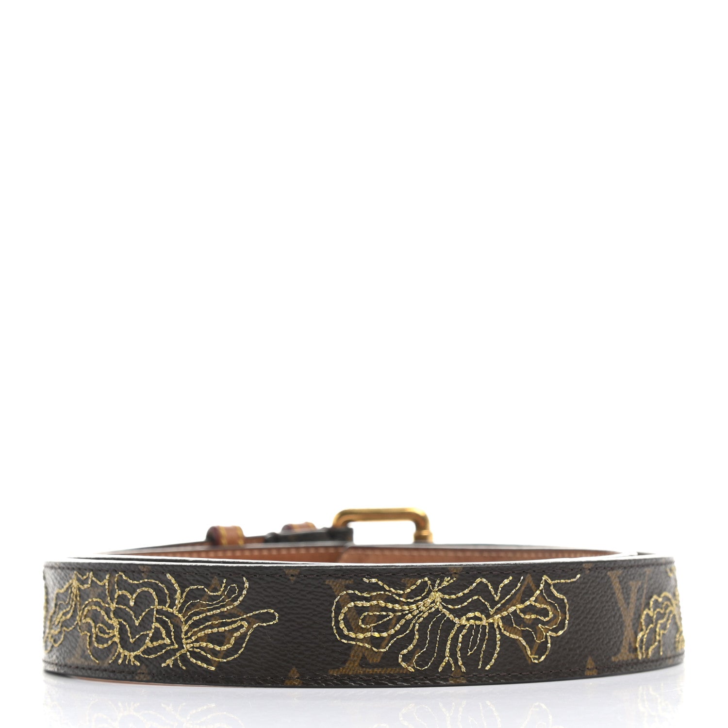 Louis Vuitton Monogram Dentelle Belt 90 36 2 of 7