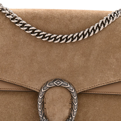 Gucci Suede Medium Dionysus Shoulder Bag Taupe 8 of 11
