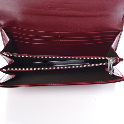 Christian Dior Patent Ultimate Rendez-Vous Convertible Wallet Rouge Fonce 5 of 7