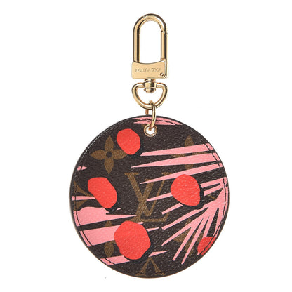 Louis Vuitton Monogram Jungle Dots Bag Charm Key Ring Sugar Pink Poppy 1 of 3
