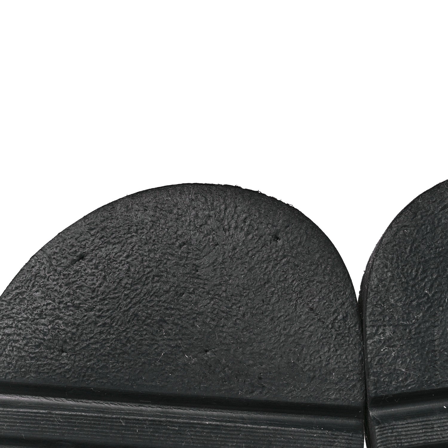 Chanel Lambskin Logo Platform Sandals 40 Black White 9 of 9