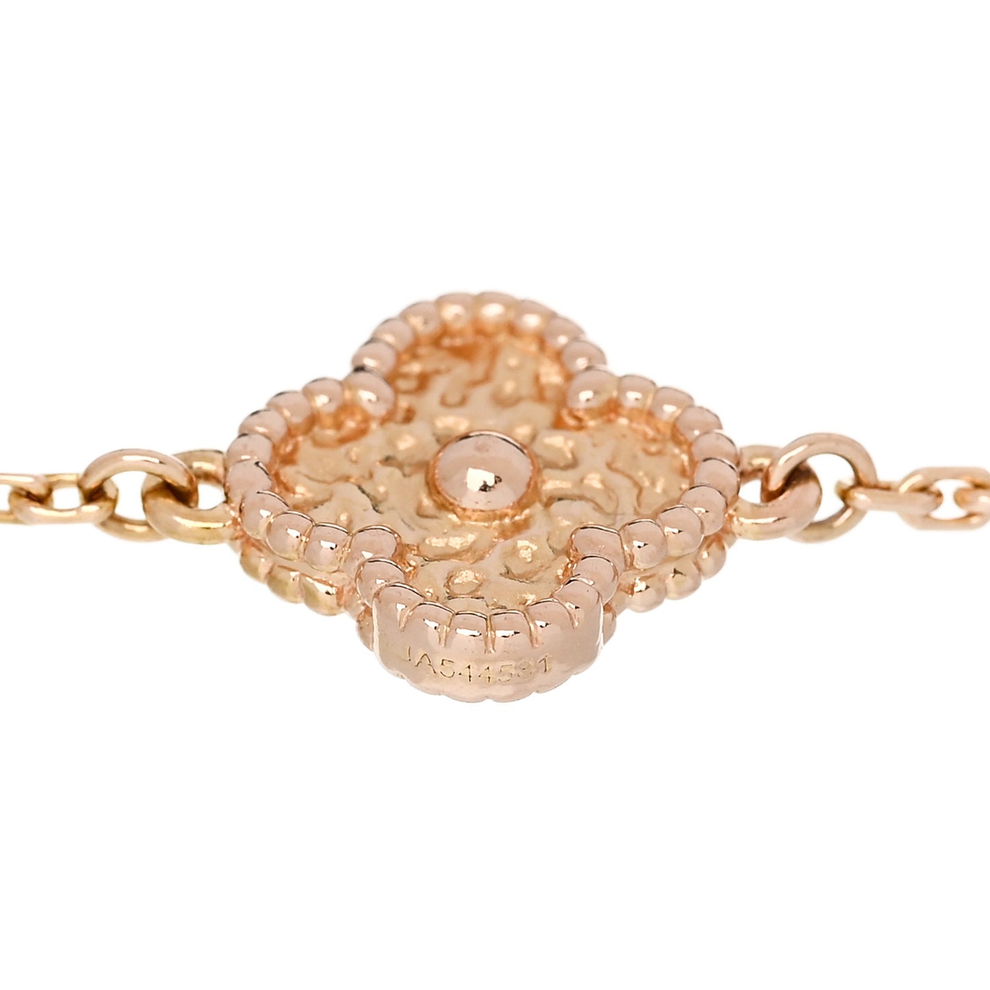 18K Rose Gold 6 Motifs Sweet Alhambra Bracelet