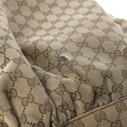 Gucci Monogram Large Jockey Hobo Beige 23 of 23