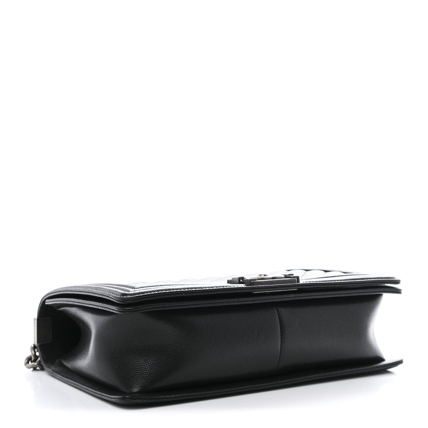 Caviar Quilted New Medium Boy Flap Black
