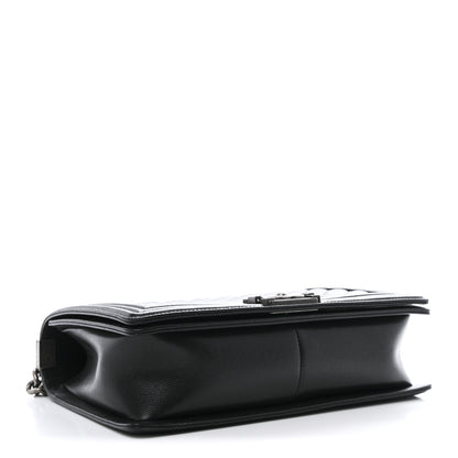 Chanel Caviar Quilted New Medium Boy Flap Black 9 of 32