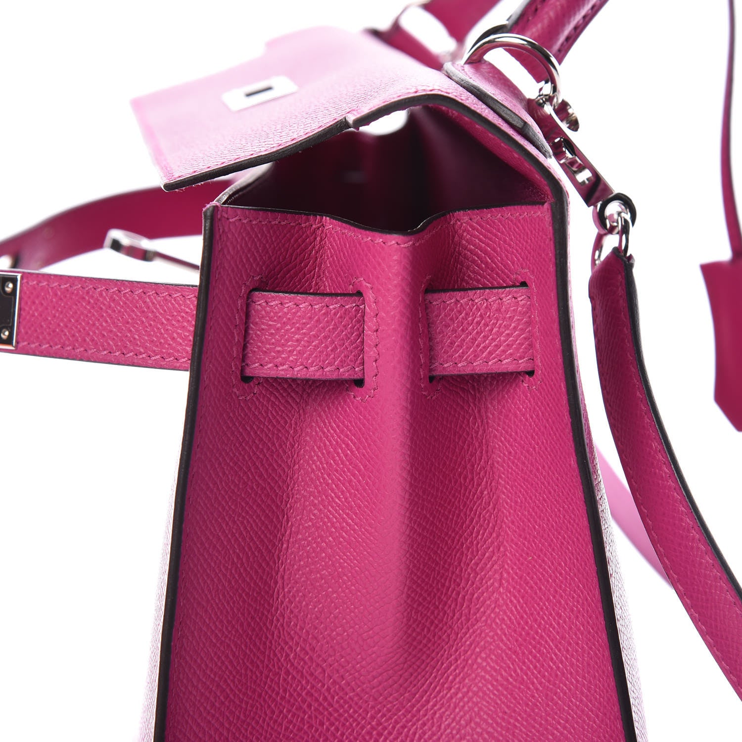 Hermes Epsom Kelly Sellier 28 Rose Pourpre 17 of 36
