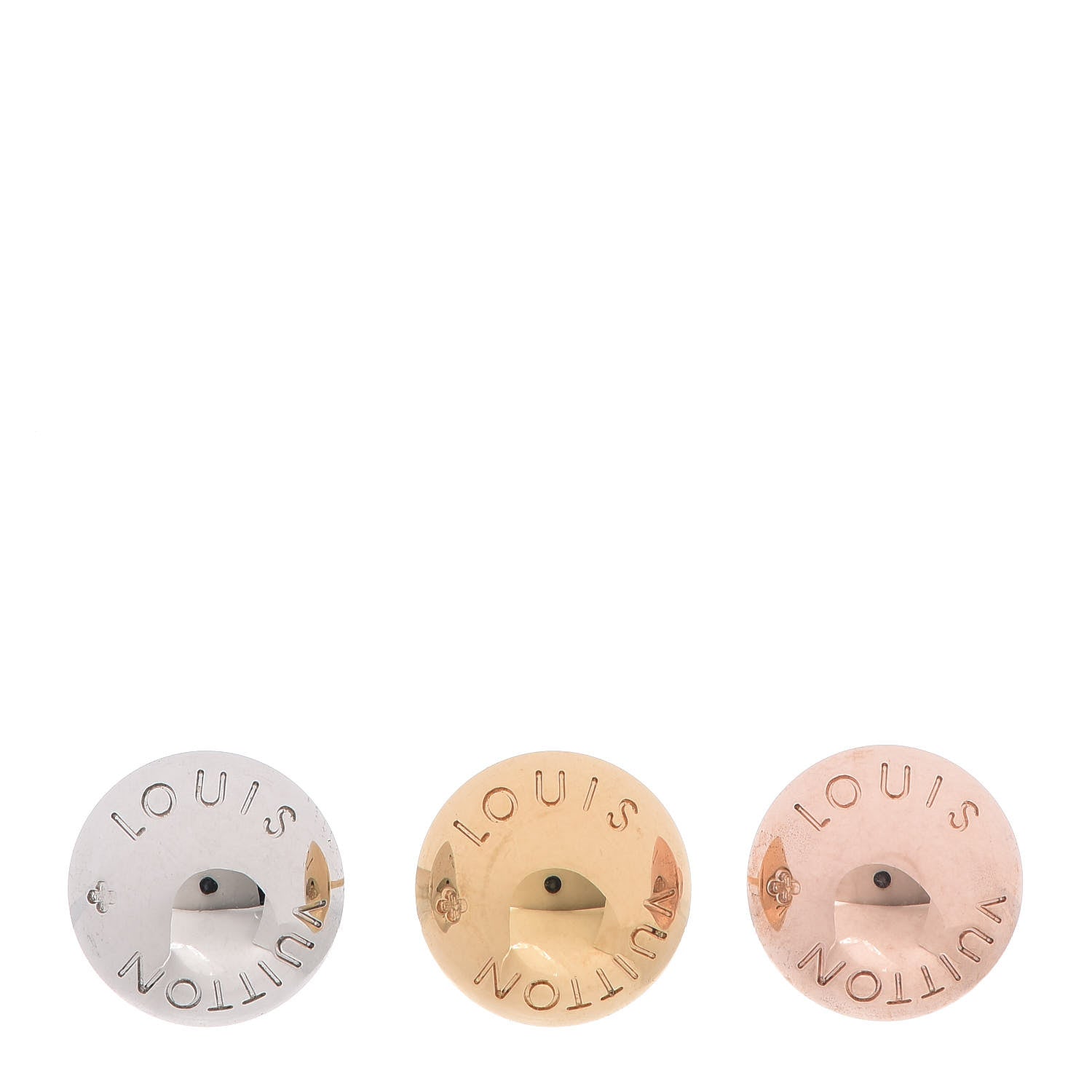 Louis Vuitton Studdy Stud Earrings Set 1 of 6