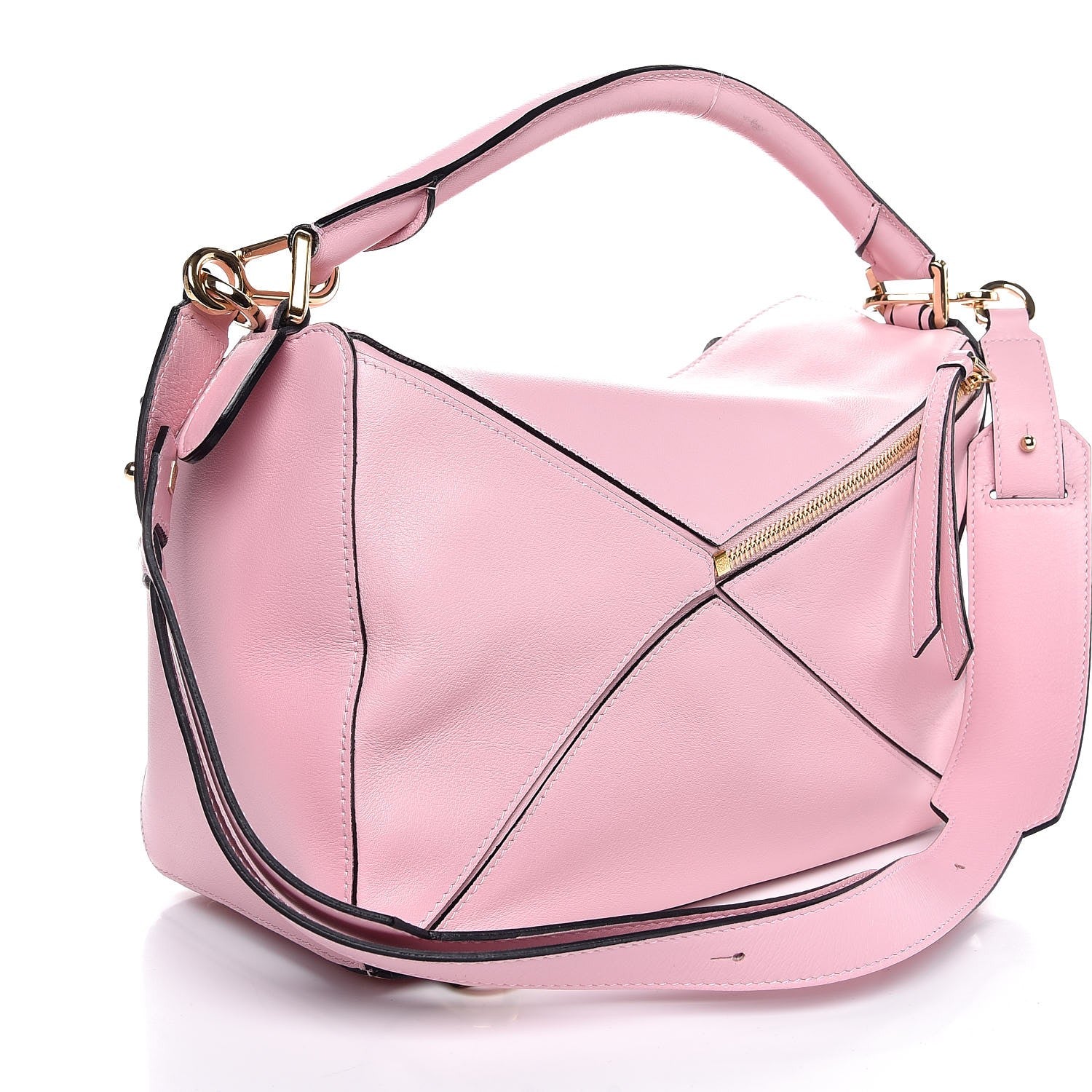 Loewe Calfskin Puzzle Bag Soft Pink 4 of 7