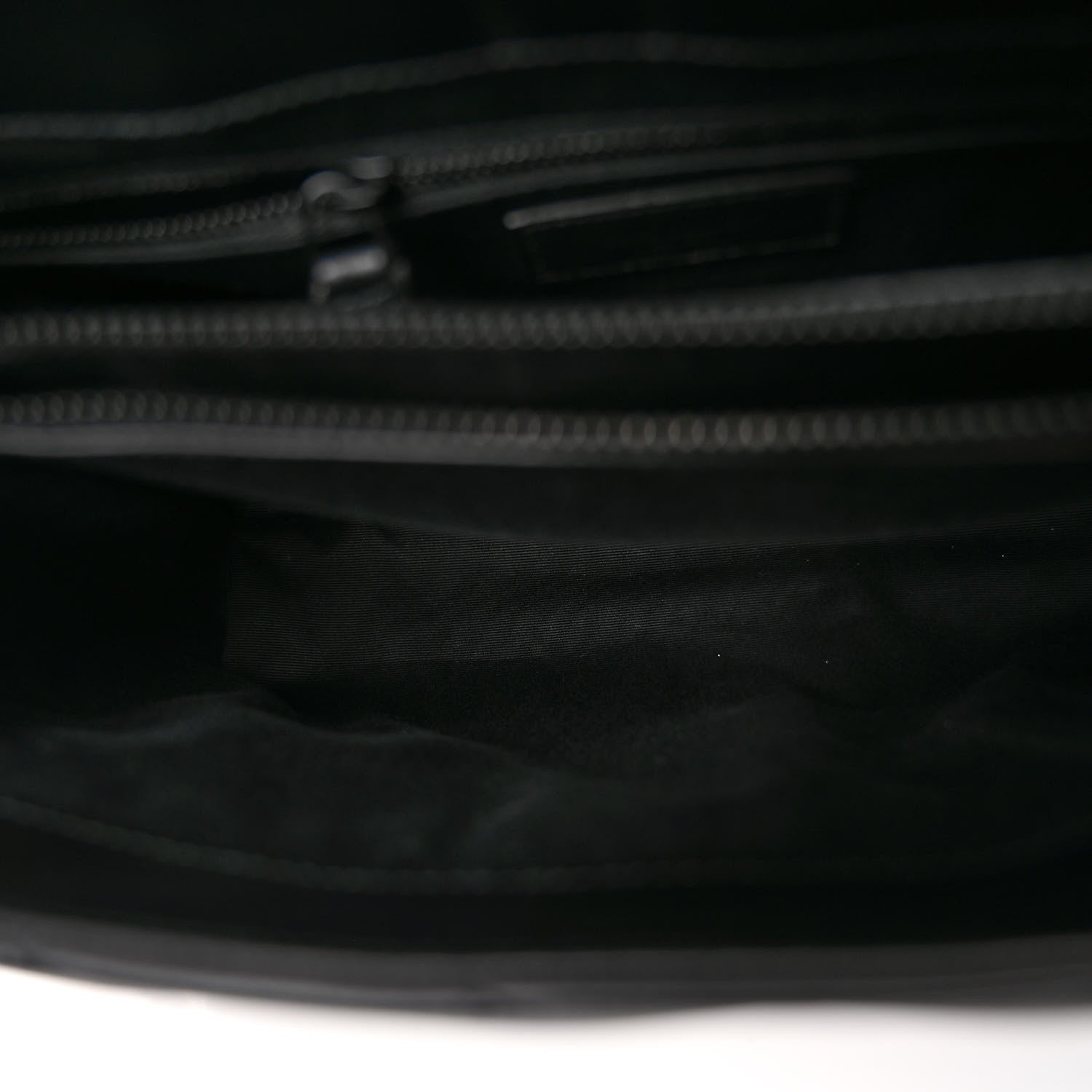 Saint Laurent Calfskin Y Quilted Monogram Monochrome Medium Loulou Chain Satchel Black 5 of 9