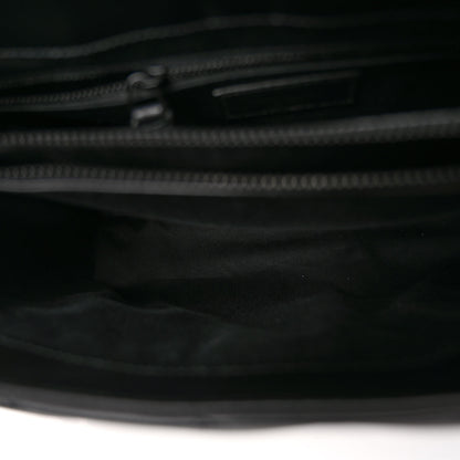Saint Laurent Calfskin Y Quilted Monogram Monochrome Medium Loulou Chain Satchel Black 5 of 9